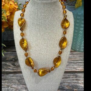 Hilary London Murano Glass Necklace ITM726